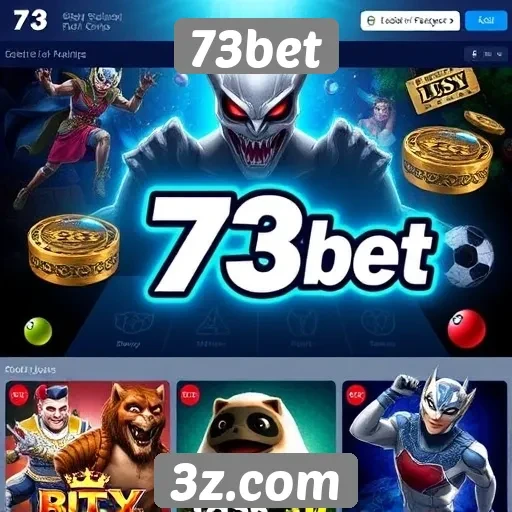 A diversidade de jogos disponíveis no 73bet